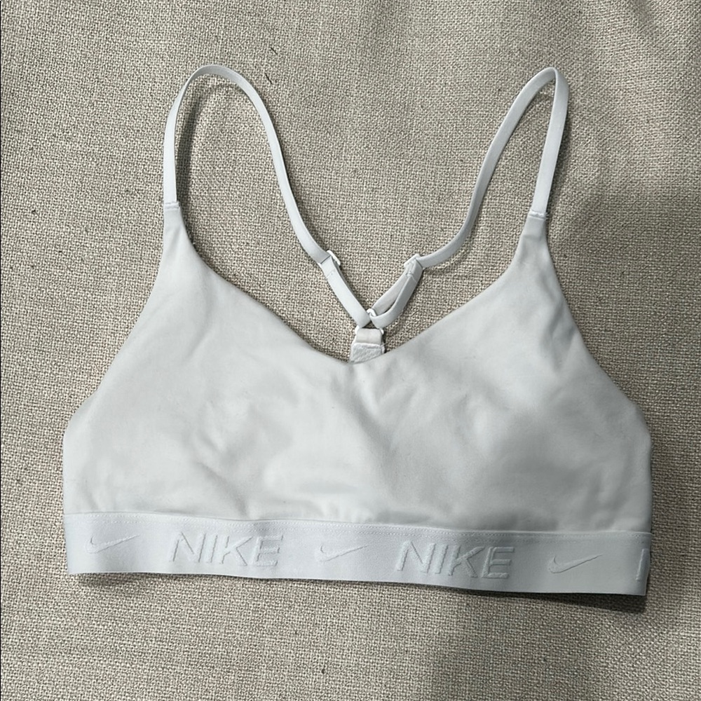 Nike Women's White Sports Bra